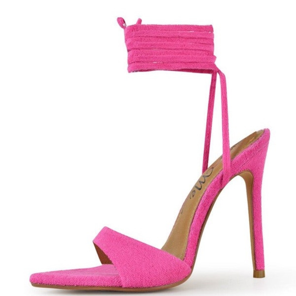 Natey Heels So Me Terri cloth heels